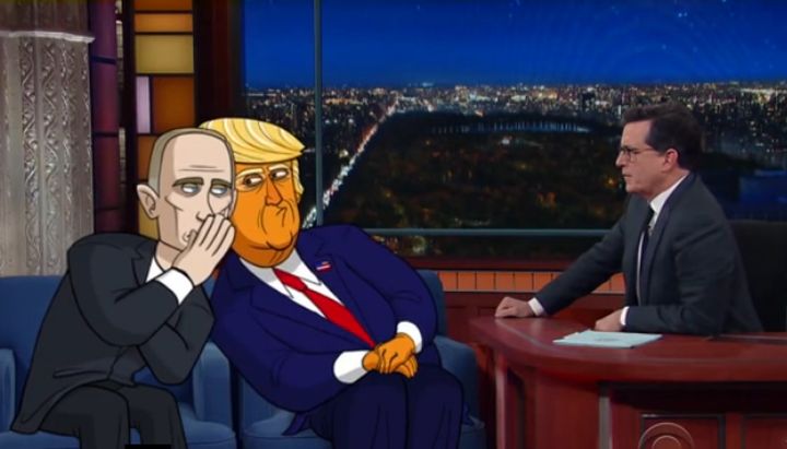 CBS показа сатирична анимация с Путин и Тръмп (видео)
