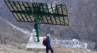 Изкуственото слънце над италианското село Виганела