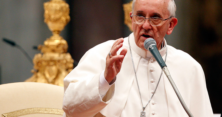 Папа Франциск призова да се поправи един ред в  най-известната