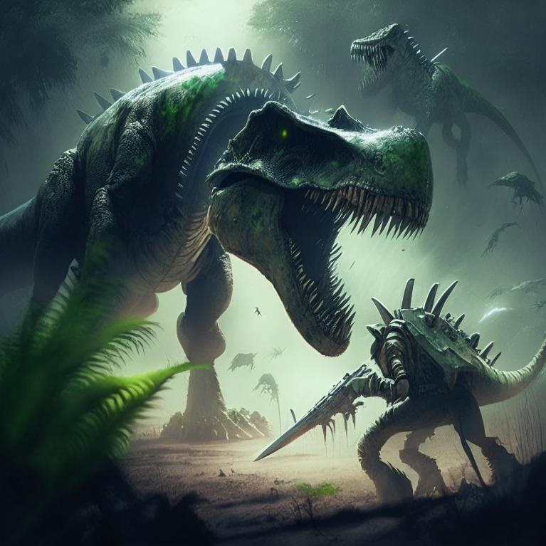 За да създадат човека, извънземните са избили динозаврите…