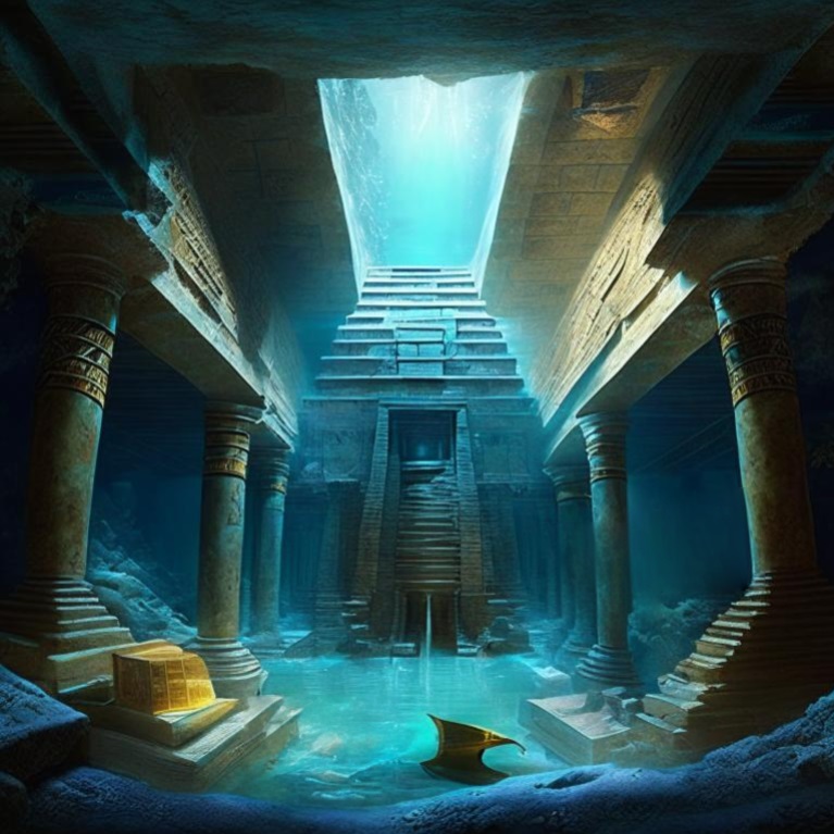 Под пирамидите в Египет може да е скрита библиотеката на Атлантида!
